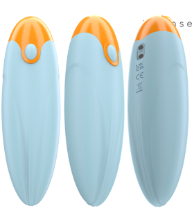 INTENSE MIKE BALA VIBRADORA 10 VIBRACIONES AZUL