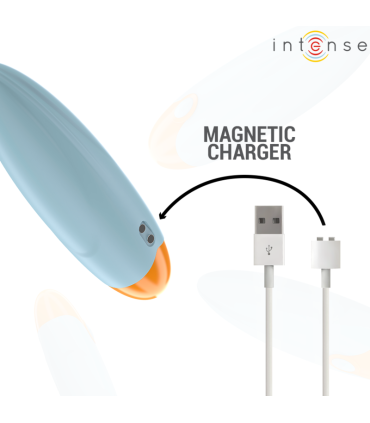 INTENSE MIKE BALA VIBRADORA 10 VIBRACIONES AZUL