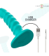 INTENSE BUFFY VIBRADOR TALLA S DISENO EN ESPIRAL 10 VIBRACIONES AZUL CONTROL REMOTO