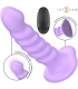INTENSE BRENDA VIBRADOR TALLA M DISENO EN ESPIRAL 10 VIBRACIONES MORADO CONTROL REMOTO