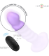 INTENSE BRENDA VIBRADOR TALLA M DISENO EN ESPIRAL 10 VIBRACIONES MORADO CONTROL REMOTO