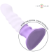INTENSE BRENDA VIBRADOR TALLA M DISENO EN ESPIRAL 10 VIBRACIONES MORADO CONTROL REMOTO