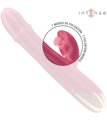 INTENSE CHLOE VIBRADOR MULTIFUNCION 3 EN 1 ROJO