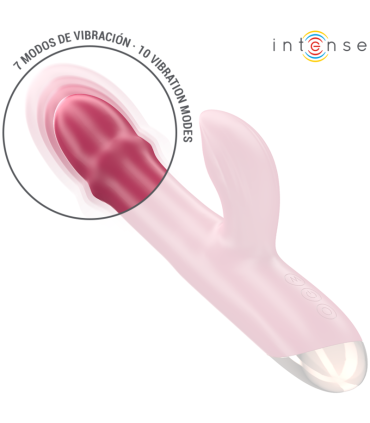 INTENSE CHLOE VIBRADOR MULTIFUNCION 3 EN 1 ROJO