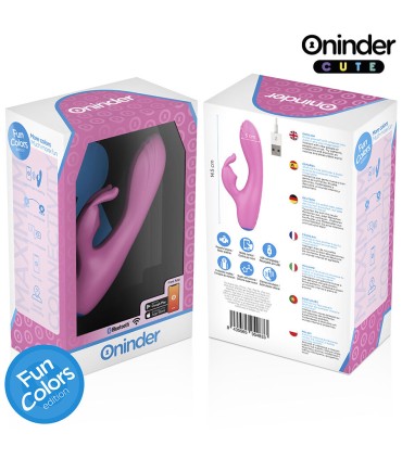 ONINDER CUTE LOVE BUNNY VIBRADOR PUNTO G Y CLITORIS APP MUNDIAL GRATUITA