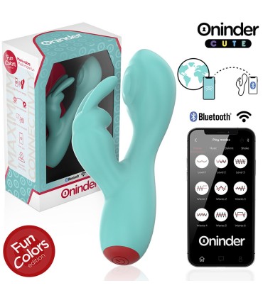 ONINDER CUTE LOVE BUNNY VIBRADOR PUNTO G Y CLITORIS APP MUNDIAL GRATUITA