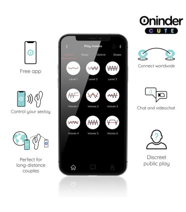 ONINDER CUTE LOVE BUNNY VIBRADOR PUNTO G Y CLITORIS APP MUNDIAL GRATUITA