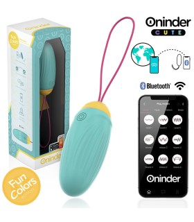 ONINDER CUTE LOVE PLEASURE HUEVO VIBRO GEMAS ROTADORAS SILICONA APP MUNDIAL GRATUITA