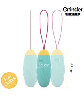 ONINDER CUTE LOVE PLEASURE HUEVO VIBRO GEMAS ROTADORAS SILICONA APP MUNDIAL GRATUITA