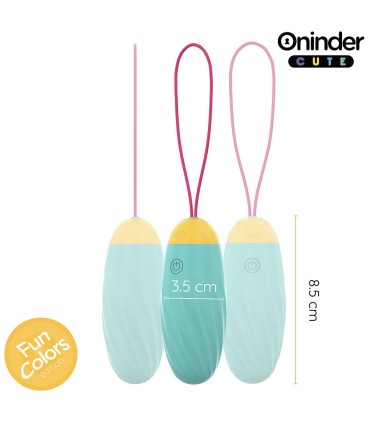 ONINDER CUTE LOVE PLEASURE HUEVO VIBRO GEMAS ROTADORAS SILICONA APP MUNDIAL GRATUITA