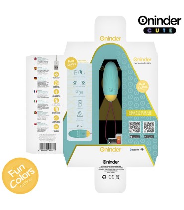 ONINDER CUTE LOVE PLEASURE HUEVO VIBRO GEMAS ROTADORAS SILICONA APP MUNDIAL GRATUITA