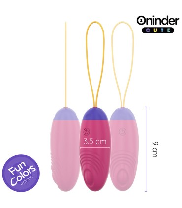 ONINDER CUTE LOVE PLEASURE HUEVO VIBRO WAVE TAPPING SILICONA APP MUNDIAL GRATUITA