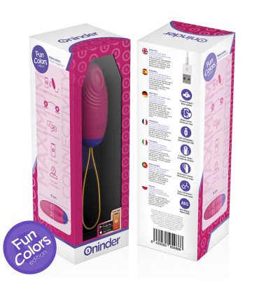 ONINDER CUTE LOVE PLEASURE HUEVO VIBRO WAVE TAPPING SILICONA APP MUNDIAL GRATUITA
