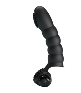 PRETTY LOVE ALEXANDER VIBRADOR DE DEDO 10 VIBRACIONES NEGRO