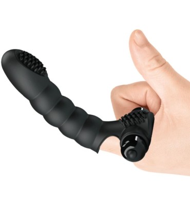 PRETTY LOVE ALEXANDER VIBRADOR DE DEDO 10 VIBRACIONES NEGRO