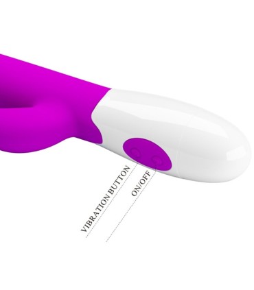 PRETTY LOVE CENTAUR VIBRADOR RABBIT 30 MODOS DE VIBRACION MORADO