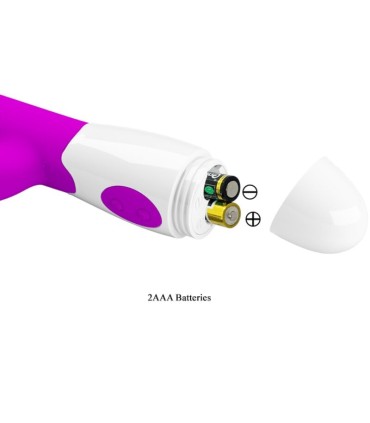 PRETTY LOVE CENTAUR VIBRADOR RABBIT 30 MODOS DE VIBRACION MORADO