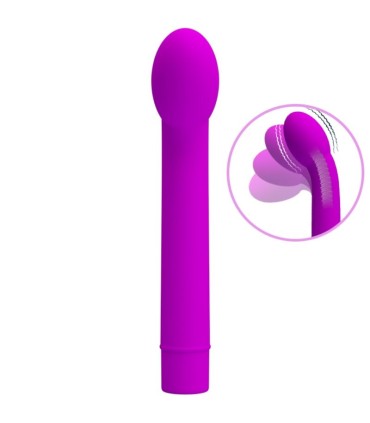 PRETTY LOVE LOGAN VIBRADOR PUNTO G 10 VIBRACIONES MORADO