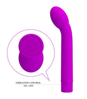 PRETTY LOVE LOGAN VIBRADOR PUNTO G 10 VIBRACIONES MORADO