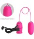 PRETTY LOVE DAISY HUEVO VIBRADOR LENGUA ESTIMULADORA DE CLITORIS ROSA