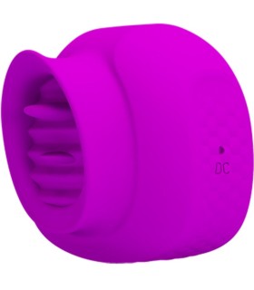 PRETTY LOVE ESTELLE LENGUA ESTIMULADORA CLITORIS 12 VIBRACIONES MORADO