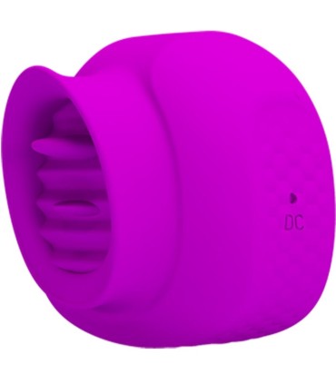 PRETTY LOVE ESTELLE LENGUA ESTIMULADORA CLITORIS 12 VIBRACIONES MORADO