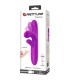 PRETTY LOVE ANGELIQUE VIBRADOR MULTIFUNCION ESTIMULADOR DE CLITORIS MORADO