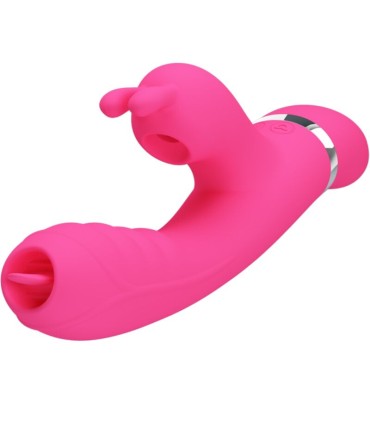 PRETTY LOVE PHOENIX VIBRADOR RABBIT MULTIFUNCION ROSA