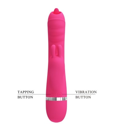 PRETTY LOVE PHOENIX VIBRADOR RABBIT MULTIFUNCION ROSA