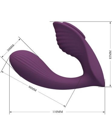 PRETTY LOVE FRANZ MASAJEADOR VIBRADOR APP GRATUTITA MORADO