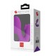PRETTY LOVE ATHENA VIBRADOR DE DEDO CON ESTIMULADOR CLITORIS MORADO