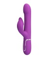 PRETTY LOVE - VIBRADOR & ESTIMULADOR MULTIFUNCIÓN 4 EN 1 MORADO