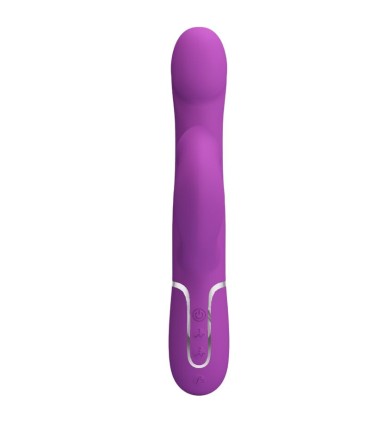 PRETTY LOVE VIBRADOR ESTIMULADOR MULTIFUNCION 4 EN 1 MORADO