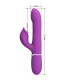 PRETTY LOVE VIBRADOR ESTIMULADOR MULTIFUNCION 4 EN 1 MORADO