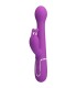 PRETTY LOVE DEJON VIBRADOR RABBIT MULTIFUNCION 3 EN 1 MORADO