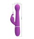 PRETTY LOVE DEJON VIBRADOR RABBIT MULTIFUNCION 3 EN 1 MORADO