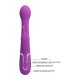 PRETTY LOVE DEJON VIBRADOR RABBIT MULTIFUNCION 3 EN 1 MORADO