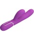 PRETTY LOVE PERLITA VIBRADOR RABBIT MULTIFUNCION 3 EN 1 MORADO