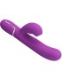 PRETTY LOVE PERLITA VIBRADOR RABBIT MULTIFUNCION 3 EN 1 MORADO