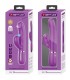 PRETTY LOVE PERLITA VIBRADOR RABBIT MULTIFUNCION 3 EN 1 MORADO