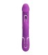 PRETTY LOVE KAMPAS VIBRADOR RABBIT MULTIFUNCION 3 EN 1 MORADO