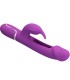 PRETTY LOVE KAMPAS VIBRADOR RABBIT MULTIFUNCION 3 EN 1 MORADO