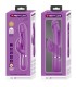 PRETTY LOVE KAMPAS VIBRADOR RABBIT MULTIFUNCION 3 EN 1 MORADO