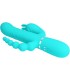 PRETTY LOVE CAMMY TRIPLE VIBRADOR RABBIT MULTIFUNCION 4 EN 1 AZUL