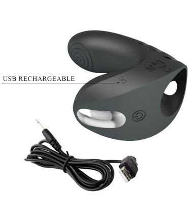 PRETTY LOVE CAMELIA VIBRADOR DE DEDO 7 VIBRACIONES NEGRO