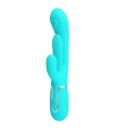 PRETTY LOVE - SHANIA TRIPLE VIBRADOR RABBIT MULTIFUNCIÓN 3 EN 1