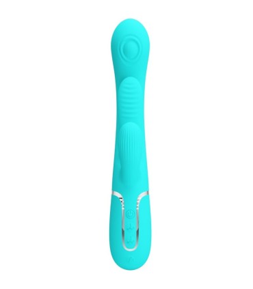 PRETTY LOVE SHANIA TRIPLE VIBRADOR RABBIT MULTIFUNCION 3 EN 1