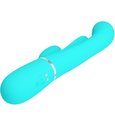 PRETTY LOVE SHANIA TRIPLE VIBRADOR RABBIT MULTIFUNCION 3 EN 1