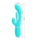 PRETTY LOVE SHANIA TRIPLE VIBRADOR RABBIT MULTIFUNCION 3 EN 1