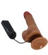 BAILE BAHAMUT VIBRADOR REALISTICO 218 CM NATURAL CONTROL REMOTO